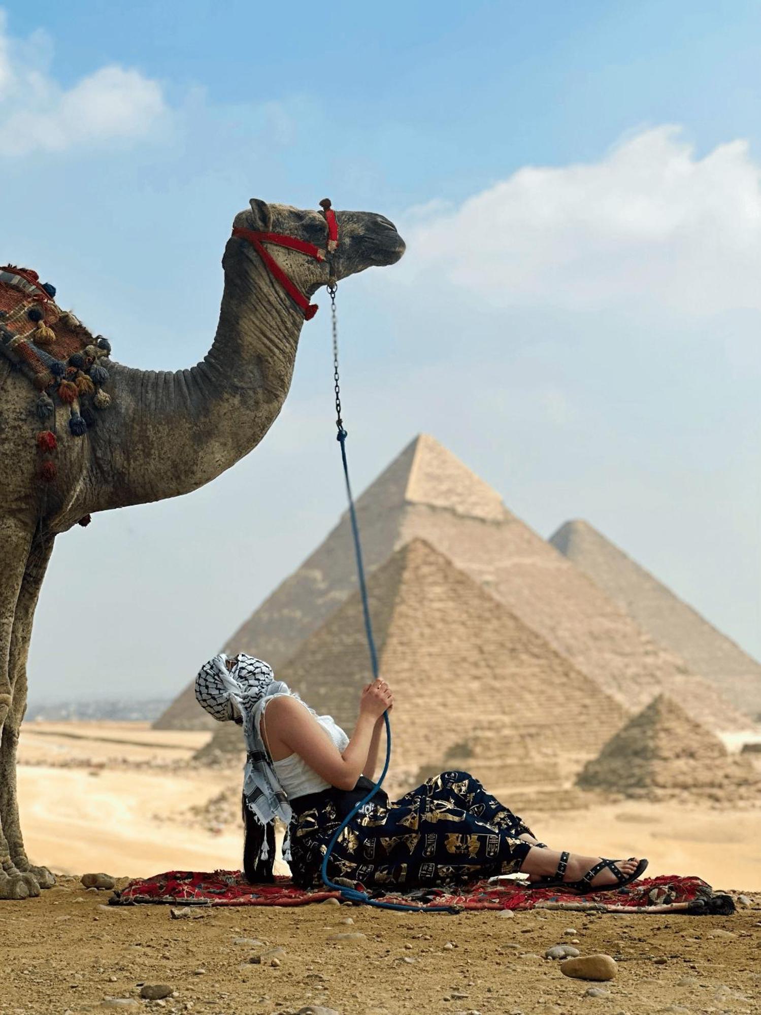 Unique Pyramids Boutique Inn Kafret el-Gabal エクステリア 写真