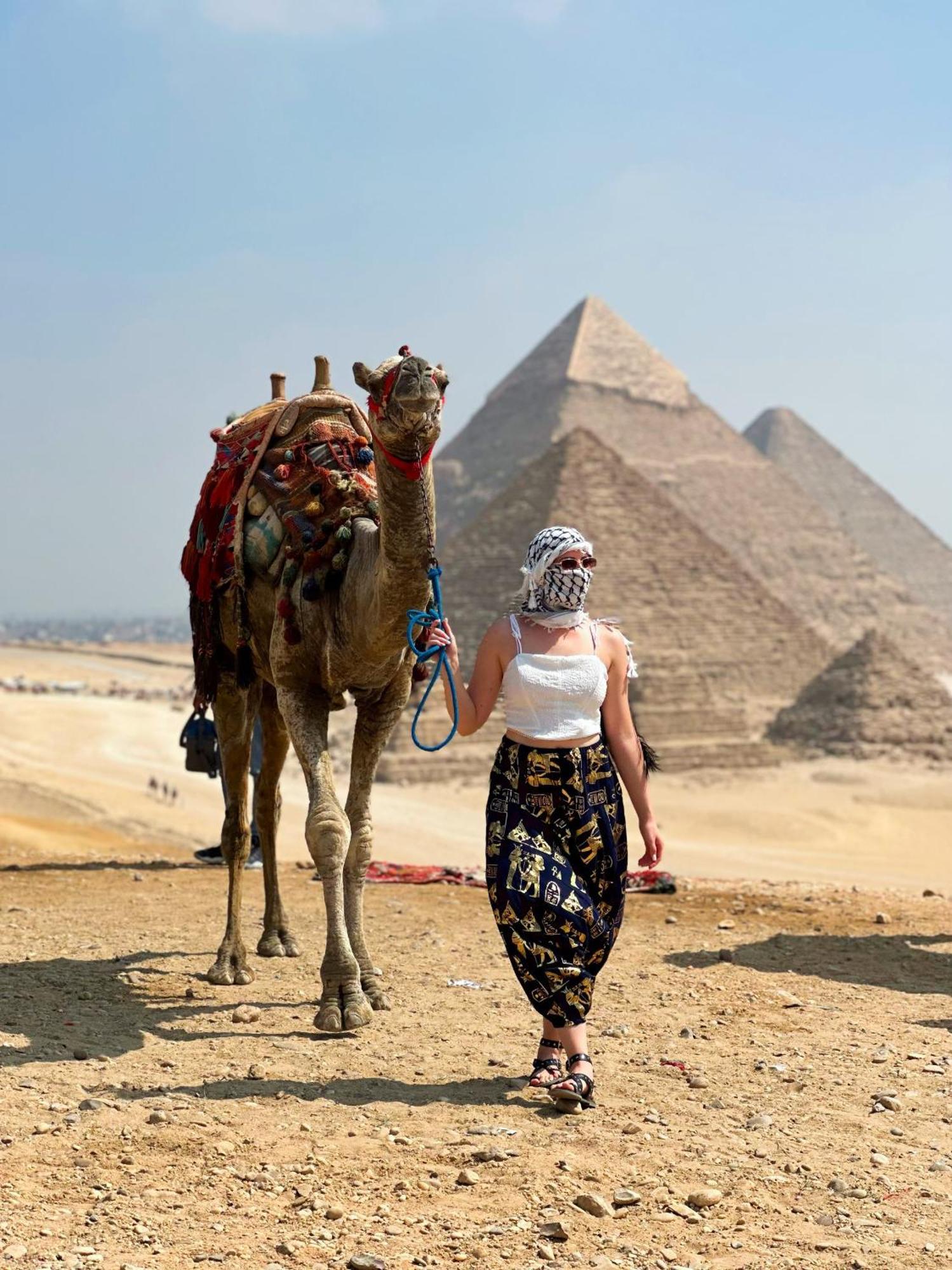 Unique Pyramids Boutique Inn Kafret el-Gabal エクステリア 写真